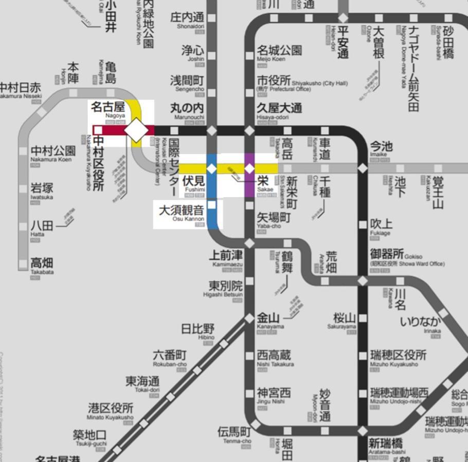J Station Nagoya Bagian luar foto